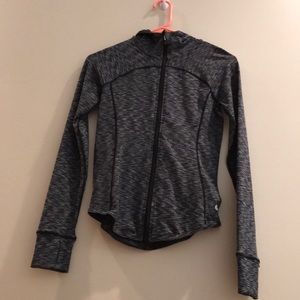Grey athletic jacket